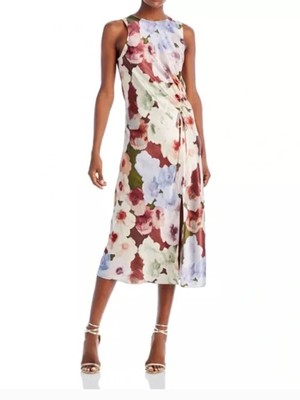 Rails Gabriella Floral Print Midi Dress Small